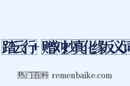 踏云行+赠刘妙真化缘反义词是什么意思的图片